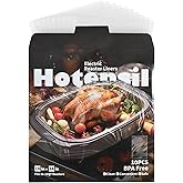 Hotensil Electric Roaster Liners & Slow Cooker Liners, 10 Count 34 x 18 Inch Universal Fit for 16-22 Quart Roasters, Mess-Free Cooking, Disposable Oven Liners for Easy Cleanup, Cooking Bag