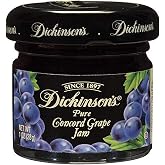 Dickinson's Pure Concord Grape Jam, (Pack of 72)