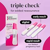First Response Triple Check Pregnancy Test Kit 3 Tests Brand NEW view 3