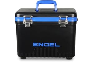 Engel UC7 7.5qt Leak-Proof, Air Tight, Drybox Cooler and Small Hard Shell Lunchbox for Men and Women
