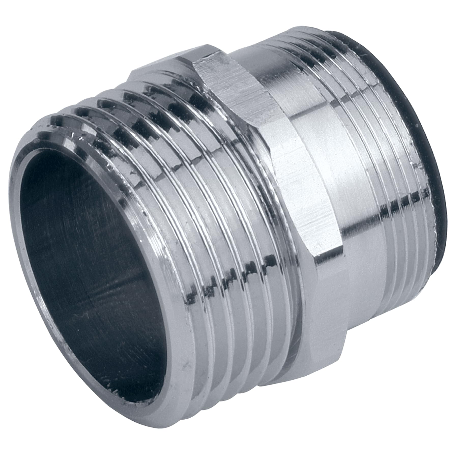Gardena Threaded Aerator Adapter: Adapter for Connecting The Gardena System to Indoor taps with Aerator Head, M 24 x 1 and 26.5 mm (G 3/4 inch) Male Thread (18209-20)