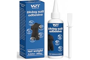 WAN2TLK Wetsuit Repair Glue 100ml, Neoprene Cement for Wetsuit Repair, Industrial Strength Adhesive, Quick-Drying, Flexible &