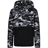 Under Armour boys Pullover Hoodie Sweatshirt, Soft & Comfortable Fleece, Outdoor Collection