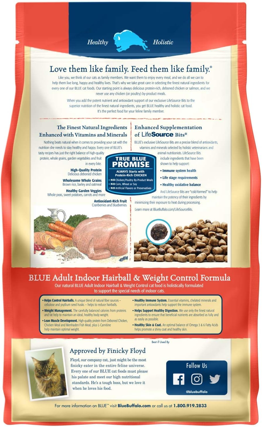 hairball and weight control cat food