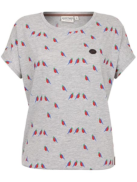 Naketano Damen T-Shirt Doofmann Girl V T-Shirt