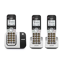 VTech Cordless Phone 3-Handset with Large Display