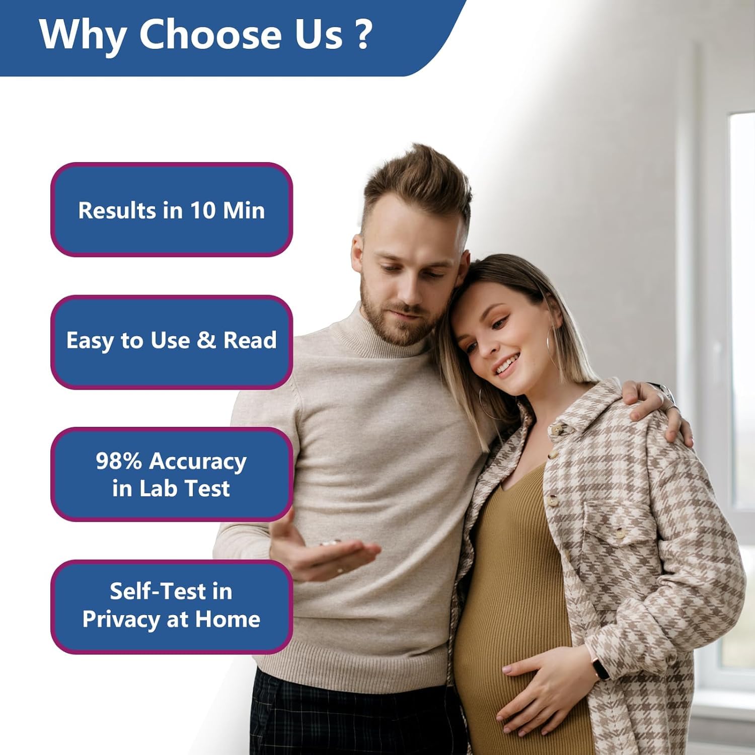 Fertility Home Test Kit for Men-Trak Plus Male Fertility Testing System- Shows Normal or Low Sperm Count- Easy to Read Results-Convenient, Accurate, Private