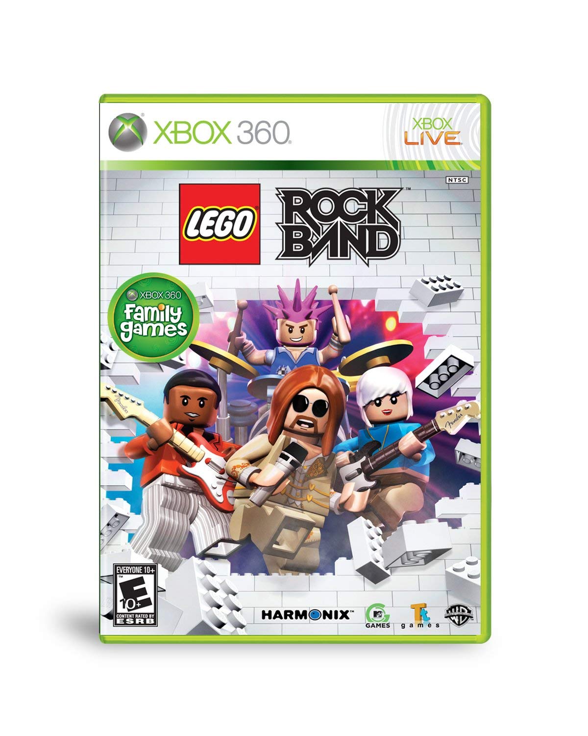 Lego Rock Band - Xbox 360 (Renewed)