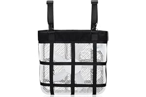 ZELARMAN Box Fan Bag, Classic Horse Stall Fan Holder for 20"×20" Box Fan, Hanging Web Box Fan Carrier for Horse Stall, Barn, or RV