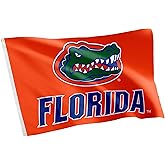 Desert Cactus University of Florida UF Flag - 3 x 5 Feet Gators Banner, Indoor/Outdoor Durable Fabric, 100% Polyester Design (Style 2)