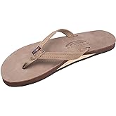 Rainbow Sandals Women's Single Layer Leather Sandal Narrow Strap