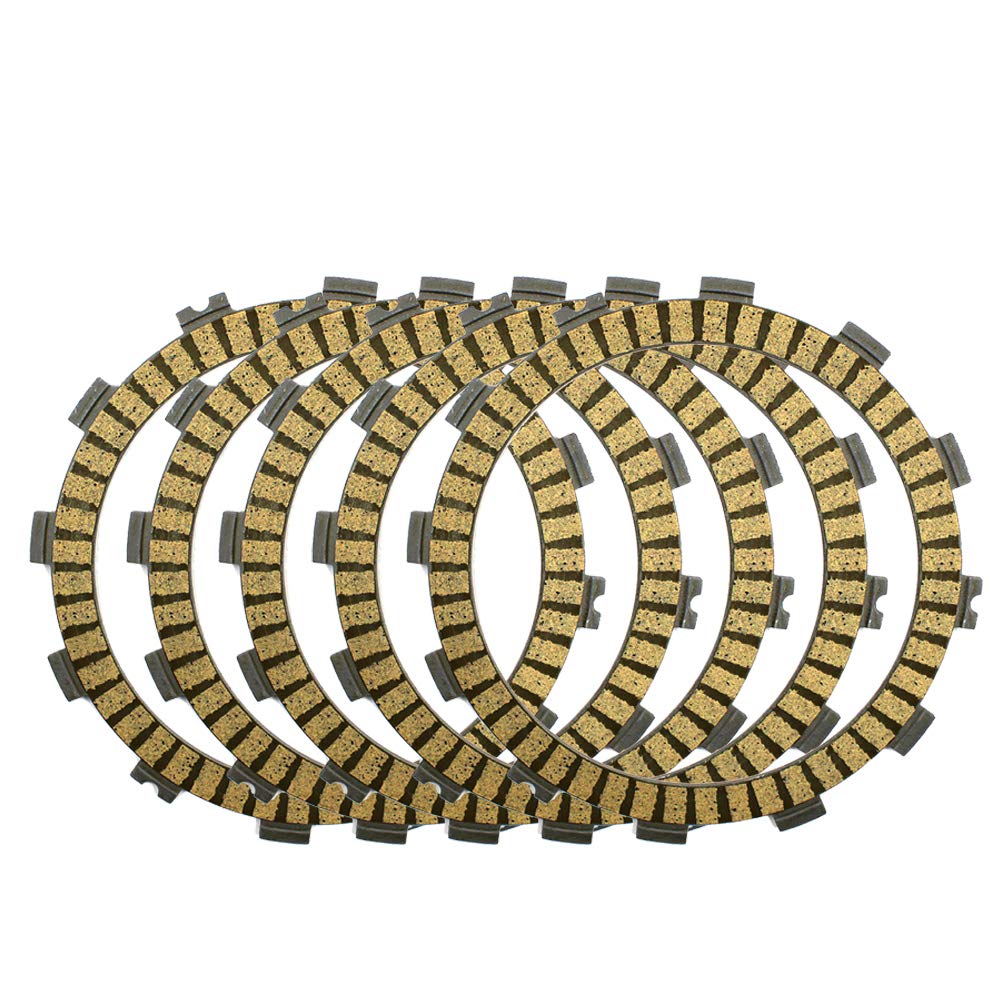 Road Passion Clutch Friction Plates 5pcs for Kawasaki Ninja 250R/EX250/Ninja 250/EX250