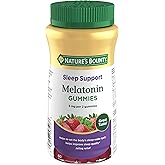NATURE'S BOUNTY Melatonin, 2.5mg, Helps Re-Set the Body's Sleep Cycle & Improve Sleep Quality, 150 g