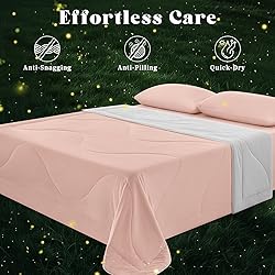 FineMay Cooling Comforter Twin Size, Double-Sided