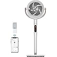 Dreo Fan for Bedroom, 100ft Standing Fan for Home, 120°+105° Smart Oscillating Pedestal Fans with Wi-Fi/Voice Control, DC Motor, 43'' Quiet Fan, 6 Modes, 8 Speeds, Adjustable Height, PolyFan 513S