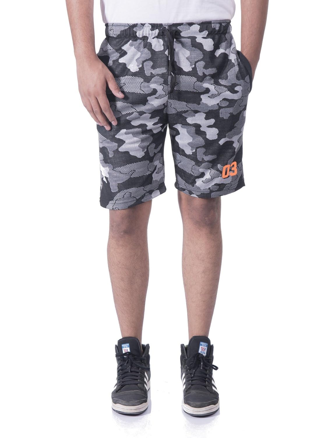trinity jeans company tjc mens's camo/army shorts
