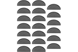 SG Store 20pcs 2x3.7mm Half Moon Key Set Carbon Steel Disc Spring Compatible with Simson S50 S51 S70 S53 S83 SR50 SR80 Pole W