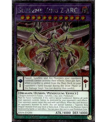 Amazon.com: Supreme King Z-ARC - MP18-EN011 - Secret Rare - 1st