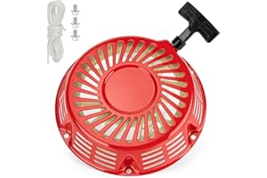 GX390 GX340 Recoil Starter for Honda GX 340 GX 390 389cc 420cc 439cc 459cc 11 13 18 20 hp Generator, Replacement for Lawn Mow