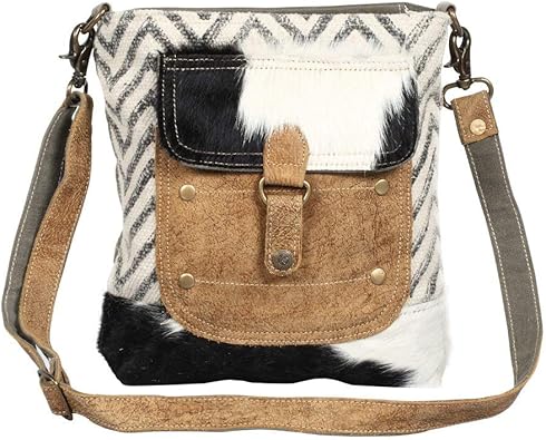 cowhide crossbody