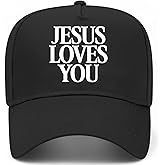 Jesus Loves You Vintage Trucker Hat | Premium Snapback Baseball Hat for Men & Women