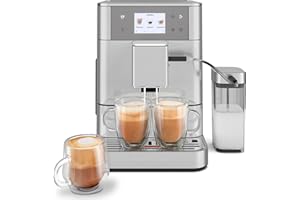 KitchenAid Fully Automatic Espresso Machine KF7 with Milk Attachment, KES8557SX, Stainless Steel