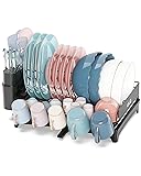 ULG Dish Drying Rack with Drainboard, Countertop