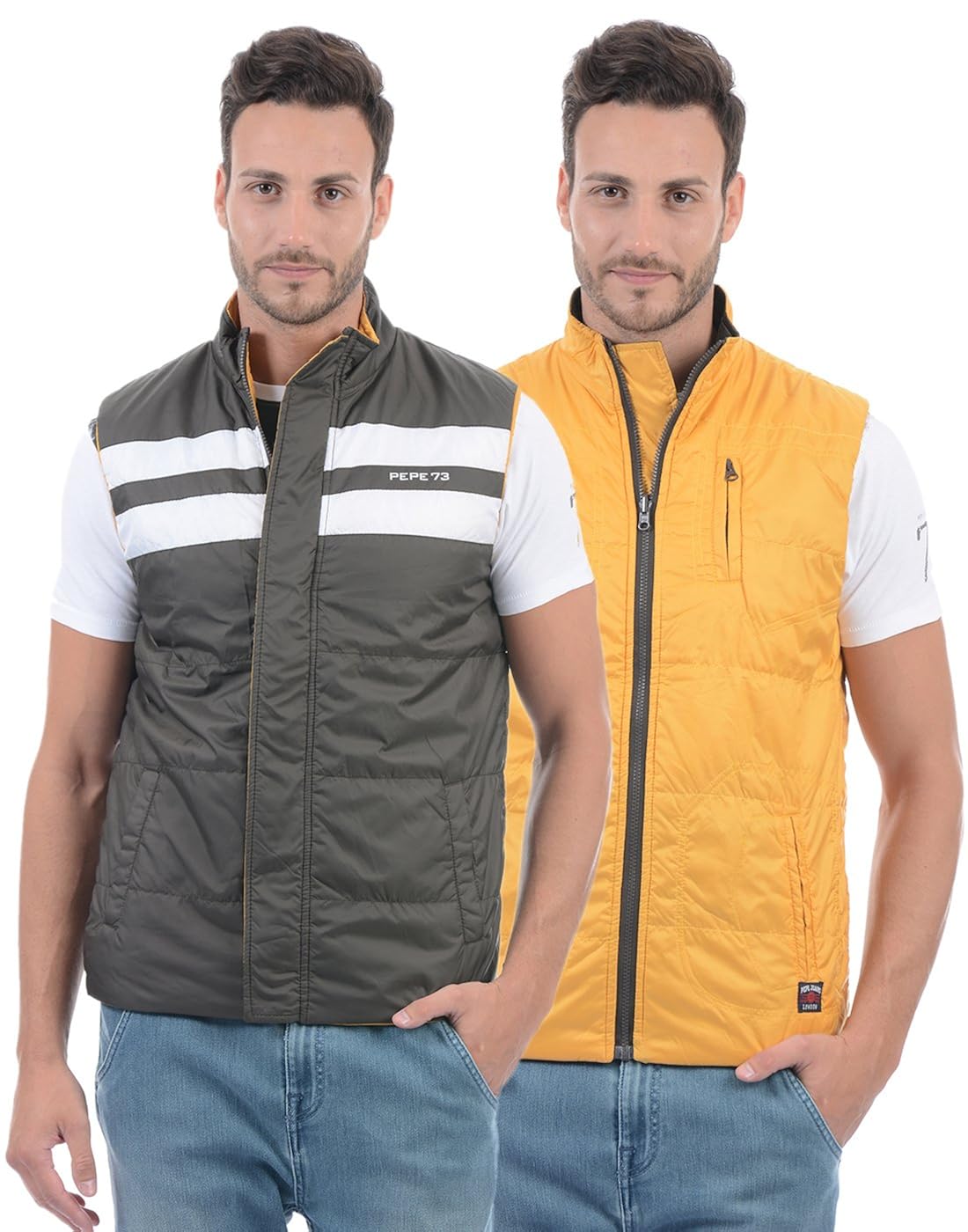 pepe jeans reversible jacket