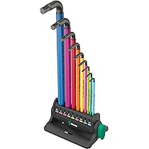 WERA - 05133165001-950/9 Hex-Plus Multicolour 3 L-Key Set