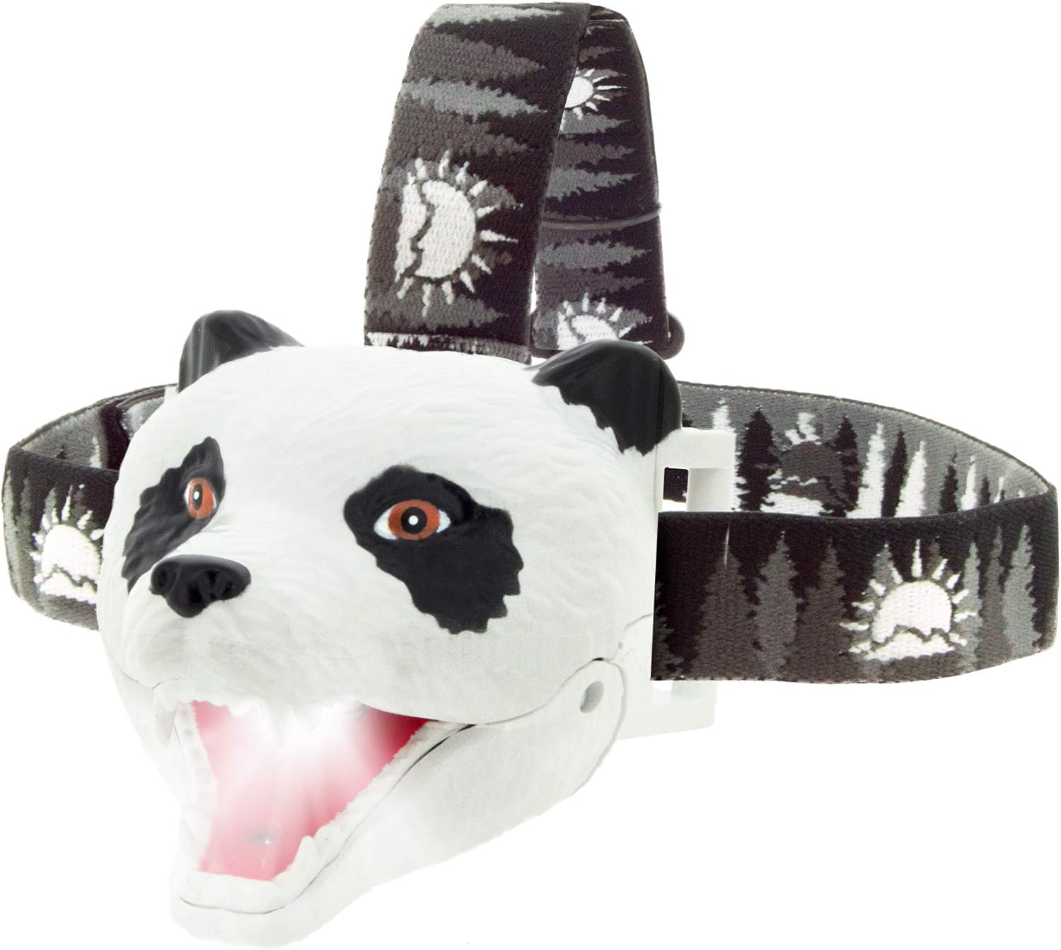 Sun Company Bear LED Headlamp - Bear Headlamps for Kids | Multiple Styles Available | Toy Head Lamp for Boys, Girls, or Adults | Perfect for Camping, Hiking, Reading, and Parties (Panda Bear) : Sports & Outdoors