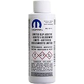 Genuine Mopar Fluid 4318060AB Limited Slip Additive - 4 oz. Bottle | 4 oz / 120 mL Bottle Genuine Mopar OEM Differential Fluid, Helps Prevent Gear Noise, Diff Lube For Use with Trailer Towing