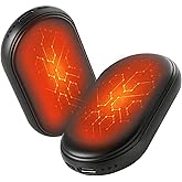Magnetic Hand Warmers Rechargeable 2 Pack AI Smart Chips 3 Heat Settings Fast Heating, Portable Pocket Heater, Up to 8Hrs Warmth, Travel Essentials for Outdoor Camping, Gifts for Women Men