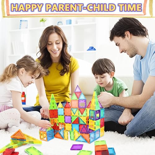 Magnetic Tiles Kids Games Toys, STEM Magnet Toys for Toddlers
