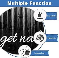 AAtter Black and White Shower Curtain Standard Get