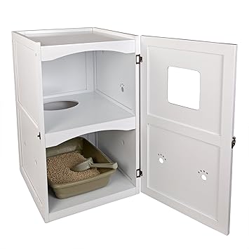 Petsfit Doppeldecker Haustier Haus Vertikale Katzentoilette 55cm