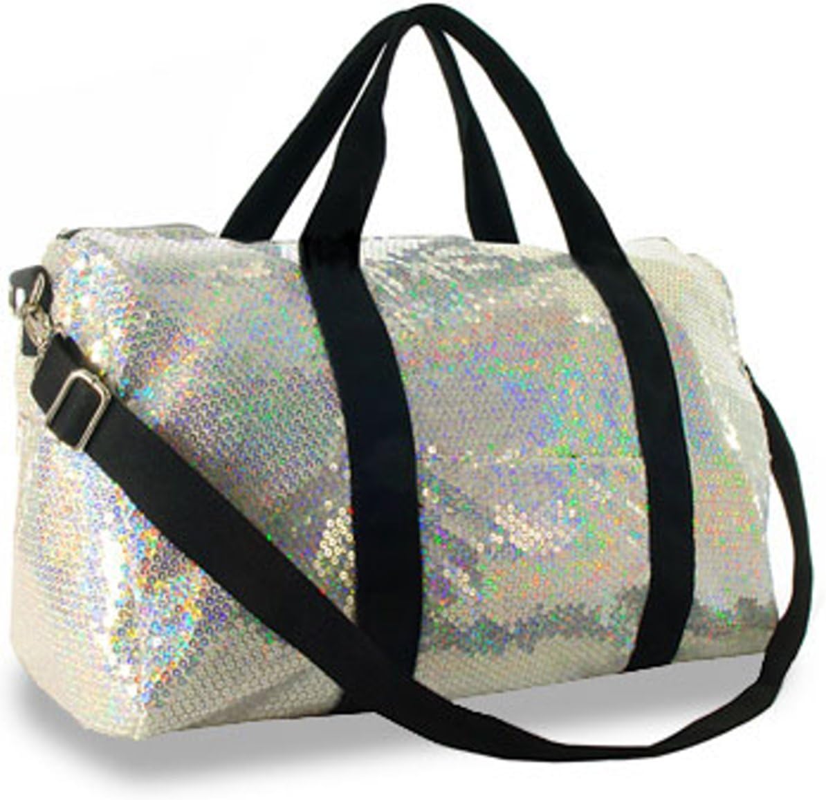 iridescent gym bag