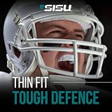SISU Aero Neon Flash Ultra Slim Mouth Guard Medium 5'6' tall view 8