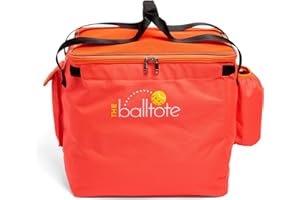 Racket Pets The Ball Tote - Replacement Bag for Tennis and Pickleball Pro Teaching Cart Hopper, Large Tote Bag For 150 Tennis Balls or 100 Pickleballs, Frame Not Included