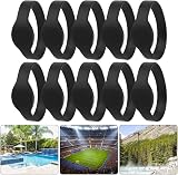 Changor Wristband RFID Access Control Tag 13.56MHz Black 10pcs Foot Bath Centers view 6