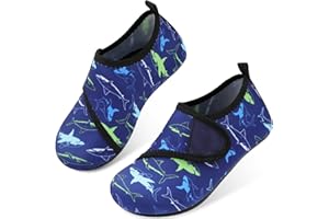 JOINFREE Boys and Girls Barefoot Water Shoes Toddlers Kids Summer Aqua Skin Socks for Beach Swimming Surf