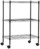 Amazon Basics 3-Shelf Adjustable, Heavy Duty