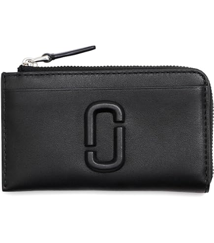 Amazon.com: Marc Jacobs Bold Color-Blocked Open Face Wallet Black