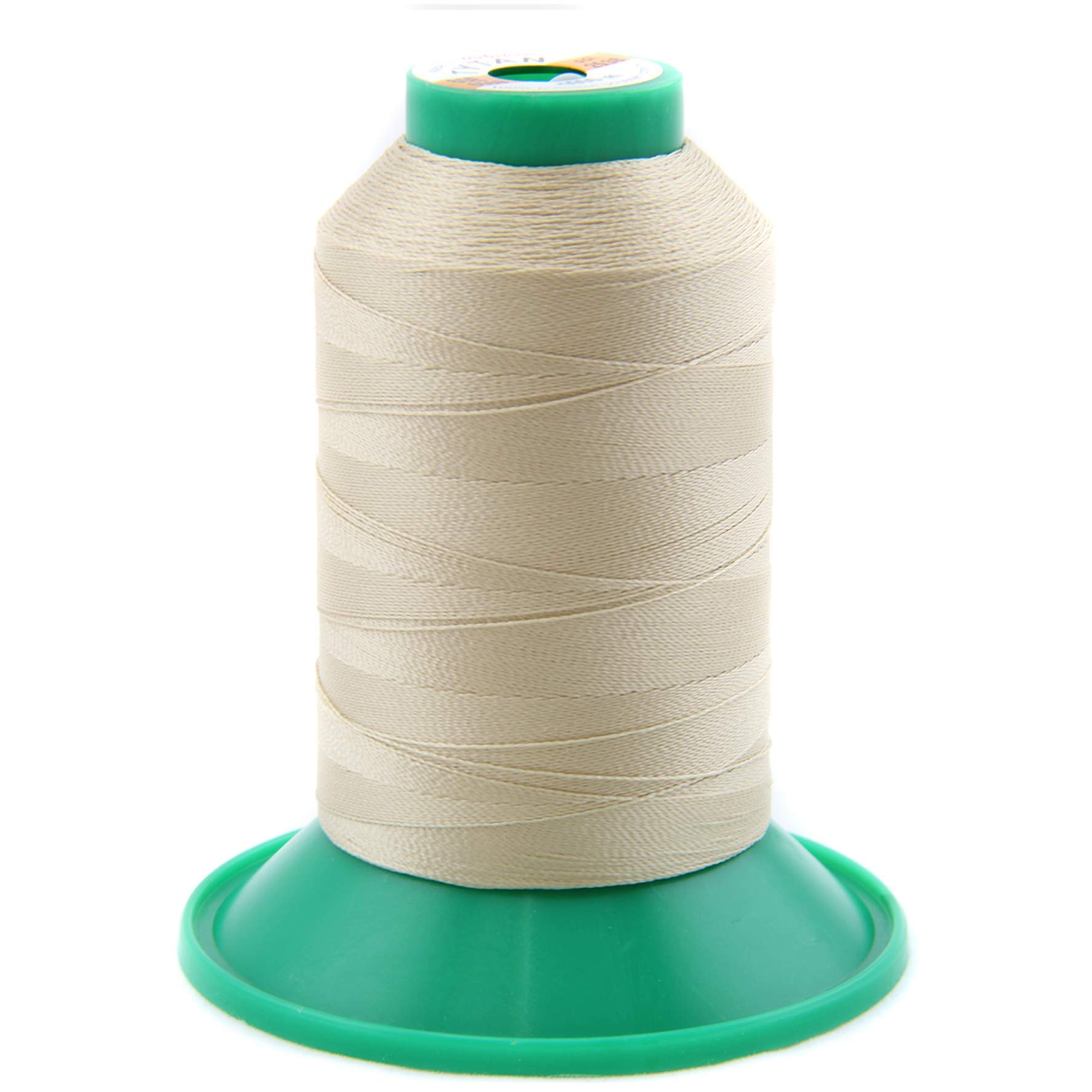 NTS Sewing Technology 1000 m Sewing Thread, Leather Thread 60, Choice of Colours, Filament Yarn for Leather, beige