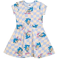 SEGA Sonic The Hedgehog Little Girls French Terry