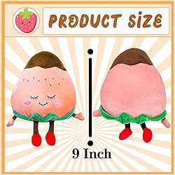 KOILLIEUS Adorable Fruit Plush Toys, Cute and Soft