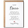 To My Niece - Greatest Niece Birthday Gift - Birthday & Card
