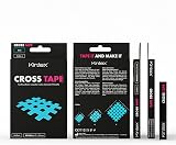 Kintex Cross Tape - 3 Sizes, 3 Colours, Kinesiology & Acupuncture Plaster view 6