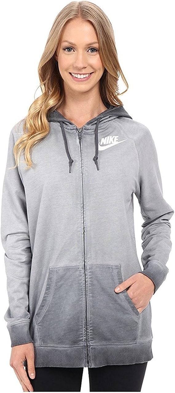 Nike Women's Boyfriend Full Zip Casual Hoodie at Amazon Womenâs Clothing store