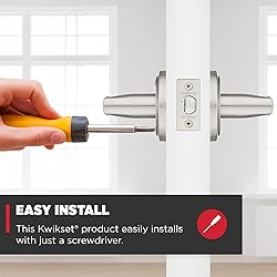 Kwikset Perth Interior Passage Door Handle, Lever