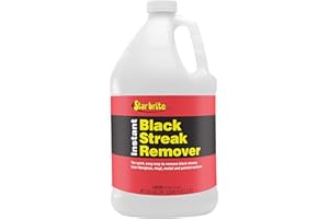 Star brite Instant Black Streak Remover - Dissolve Grease, Oil, Smoke & Exhaust Stains on Fiberglass, Vinyl, Metal, Plastic & Painted Surfaces - Spray On, Wipe Off